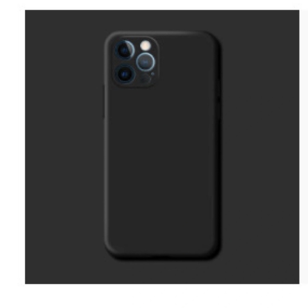 Black Silicone Phone Case